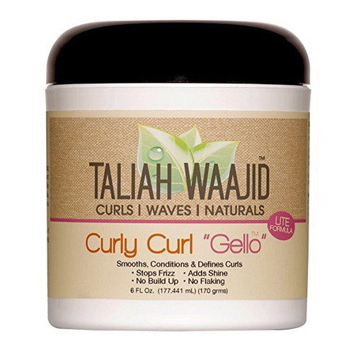 Taliah Waajid Curly Curl Conditioning And Hydrating Hair Gello, 6 Oz